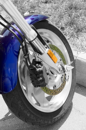 motorcycle parts on a backgroundの写真素材