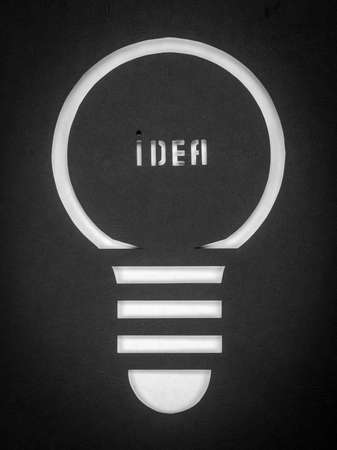 Business concept on a paper backgroundの写真素材