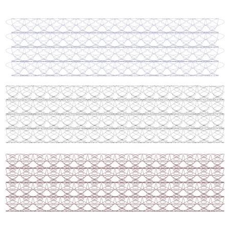 Design template, background with guilloche pattern (watermark), frame. Useful for: Certificate of Achievement, Certificate of education, awards, winner.のイラスト素材