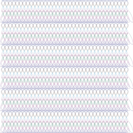 Design template, background with guilloche pattern (watermark), frame. Useful for: Certificate of Achievement, Certificate of education, awards, winner.のイラスト素材