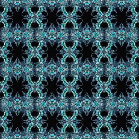 Seamless background pattern. Irregular decorative, art tile pattern from uneven broken pieces,の写真素材