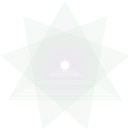 Watermark, guilloche design for background certificate, diploma,のイラスト素材