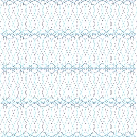 Guilloche security line for background certificate, diplomaのイラスト素材
