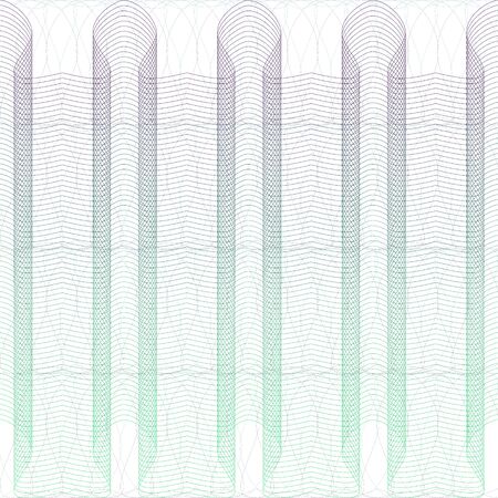 Guilloche security line for background certificate, diplomaのイラスト素材