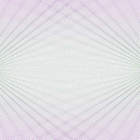 Watermark, Guilloche rosetta, design for background for certificate, Security lines,のイラスト素材