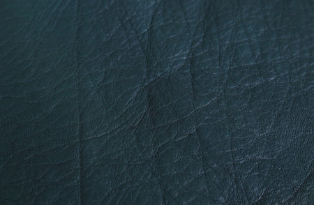 Dark Green Leather Texture Leather Background photo