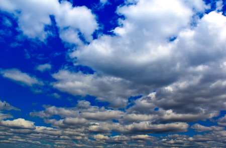 sky with cloudsの写真素材