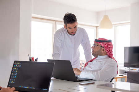 Supporting helping and assess your colleagues makes friendly atmosphere at work area and enhance the relations between employeesの写真素材