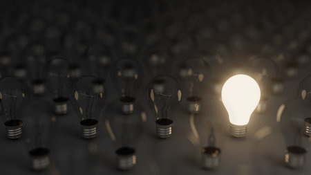 Idea Unveiling: A Bright Concept Emerges