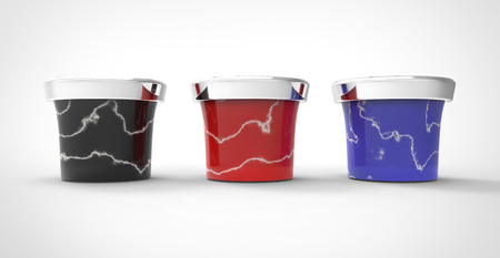 Marble jarsの写真素材