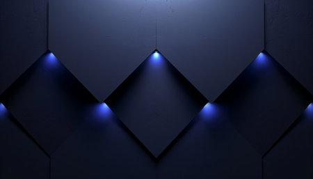 Close up of black and blue abstract background suitable for modern designs, technology concepts, digital art, and minimalist themes.の素材