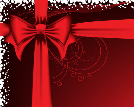 Background with a bowのイラスト素材