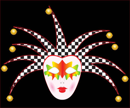 Venice maskのイラスト素材