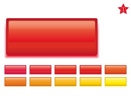 Set of banners for your design projectのイラスト素材