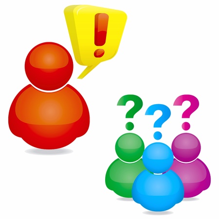 Business situationのイラスト素材