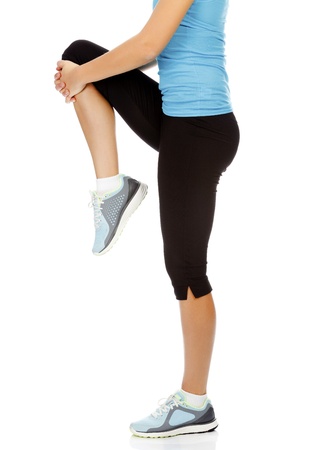 Stretchingの写真素材