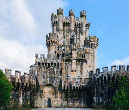 Butron castle, Spainのeditorial素材