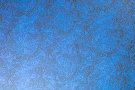 Marbled blue and black