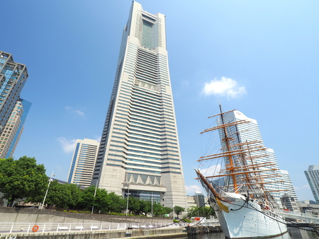 Landmark Tower, Japan roundのeditorial素材