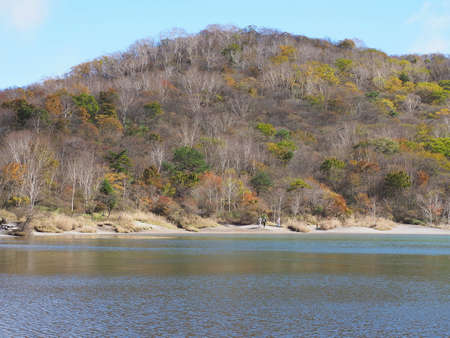 Mt. Akagi Konuma in late autumnの写真素材