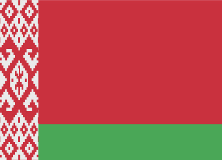 Flag of Belarus vector illustrationのイラスト素材
