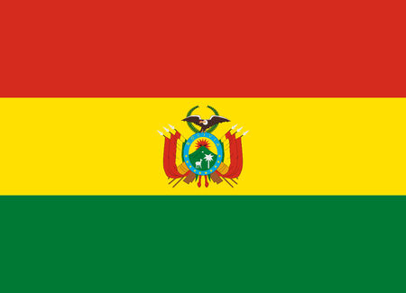 Flag of Bolivia vector illustrationのイラスト素材