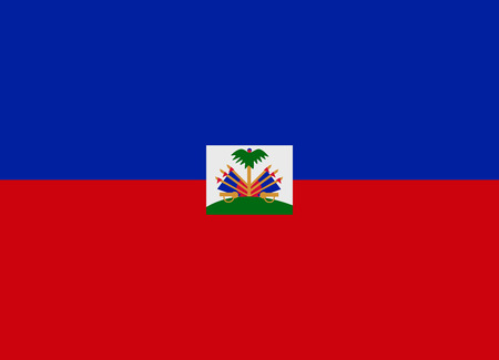 Flag of Haiti vector illustrationのイラスト素材