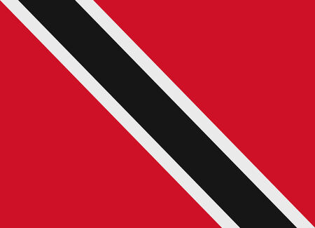 Flag of Trinidad and Tobago vector illustrationのイラスト素材
