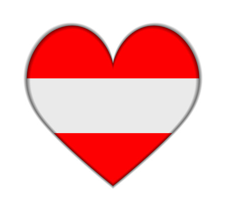 Austria Austria flag vector illustrationのイラスト素材