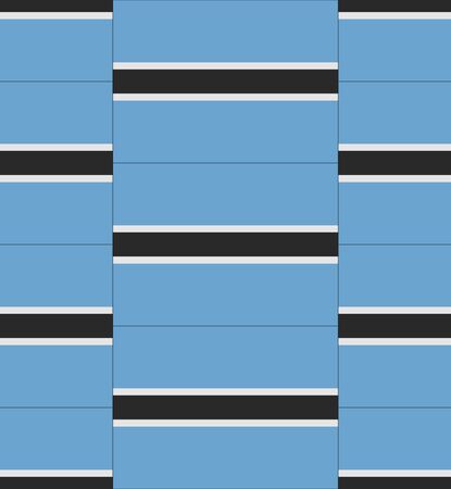 Flag Botswana texture vector illustrationのイラスト素材