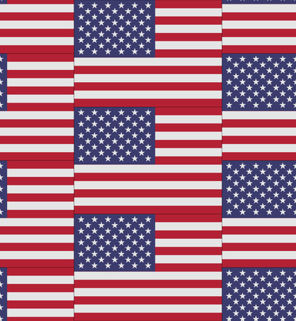 Flag United States texture vector illustrationのイラスト素材