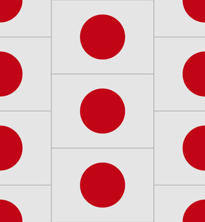 Flag Japan texture vector illustrationのイラスト素材