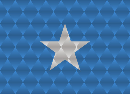 somalia low poly flagのイラスト素材