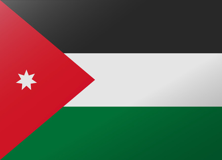 reflection flag jordanのイラスト素材