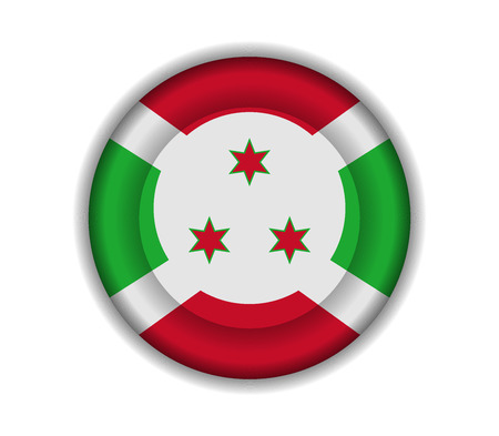 button flags burundiのイラスト素材