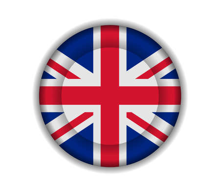 button flags united kingdomのイラスト素材