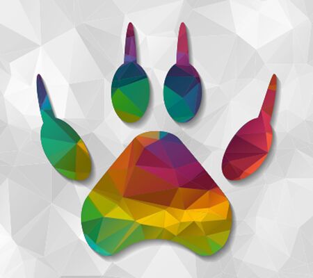 mark low polyのイラスト素材