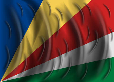 seychelles wind flagのイラスト素材