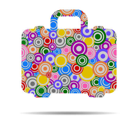 travel circles icon vectorのイラスト素材