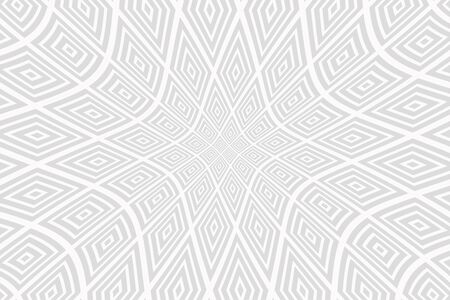 Star rhombus seamless wallpaper whiteのイラスト素材