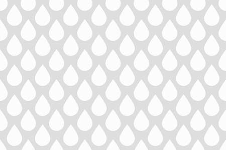 Water drop seamless wallpaper whiteのイラスト素材