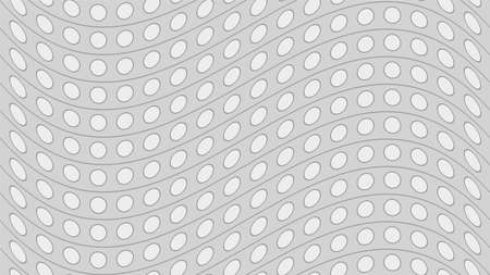 seamless ornamental vector patterns white and grey metal circlesのイラスト素材