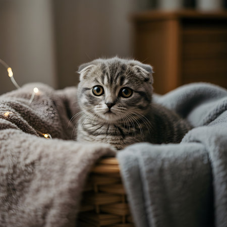 Lovely and cute baby kittenの素材