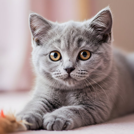 Lovely and cute baby kittenの素材