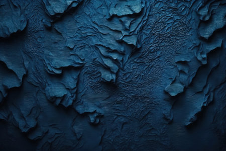 Blue textured wall. Abstract background for design. Toned.の素材