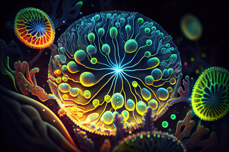 3d abstract computer generated fractal design.Fractal is never-ending pattern.Fractals are infinitely complex patterns that are self-similar across different scalesの素材