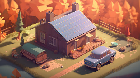 d render illustration.の素材