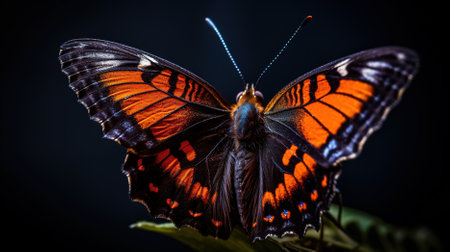 close up of butterfly Generative AI, AI Generatedの素材