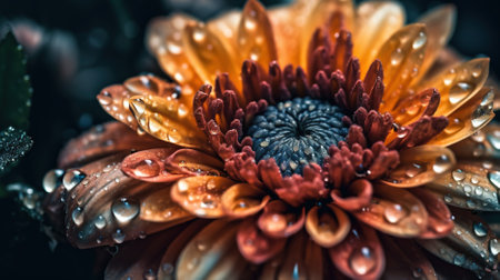 beautiful flower in the garden Generative AI, AI Generatedの素材