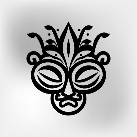 mask icon vector illustrationのイラスト素材